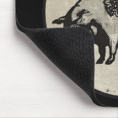 ブタは飛ぶかもしれません マウスパッド (コーナー)