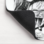 ブタを持つアリス マウスパッド (コーナー)