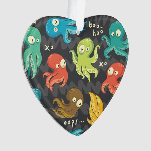 ブタコかわいい数々のカラーの子供服&デコル オーナメント (正面)