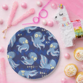ブタコブルーキッズウェア&デコル ペーパープレート (パーティー)