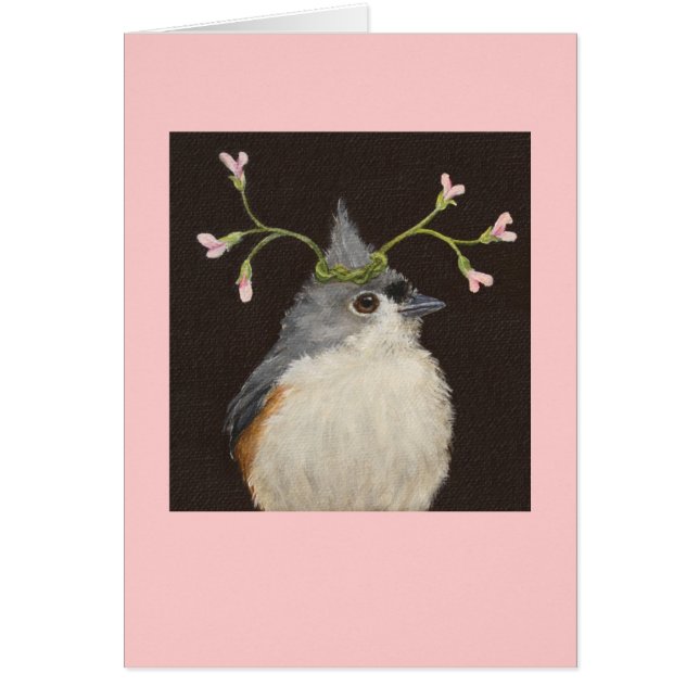 ブタピーナツカードを持つエボシガラ (正面)