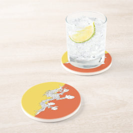 ブタン国旗 コースター