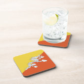 ブタン国旗 コースター (右側)