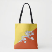 ブタン国旗 トートバッグ (正面)