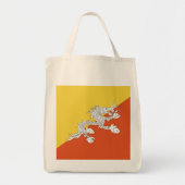 ブタン国旗 トートバッグ (正面)