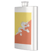 ブタン国旗 フラスク (左)