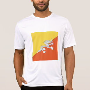 ブタン国旗 Tシャツ