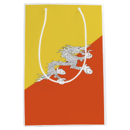 ブタン旗 ミディアムペーパーバッグ