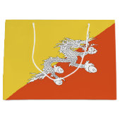 ブタン旗 ラージペーパーバッグ (正面)