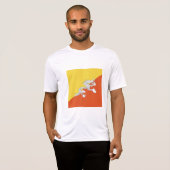ブタン旗 Tシャツ (正面フル)