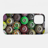 ブタン缶の山 iPhoneケース (裏面横)