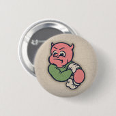 ブタ不機嫌まで 缶バッジ (正面&裏面)