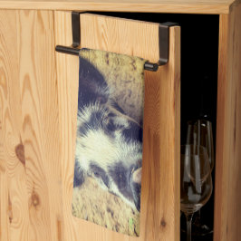 ブタ動物 キッチンタオル