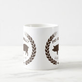 ブタ及びオオムギのマグ コーヒーマグカップ (中央)