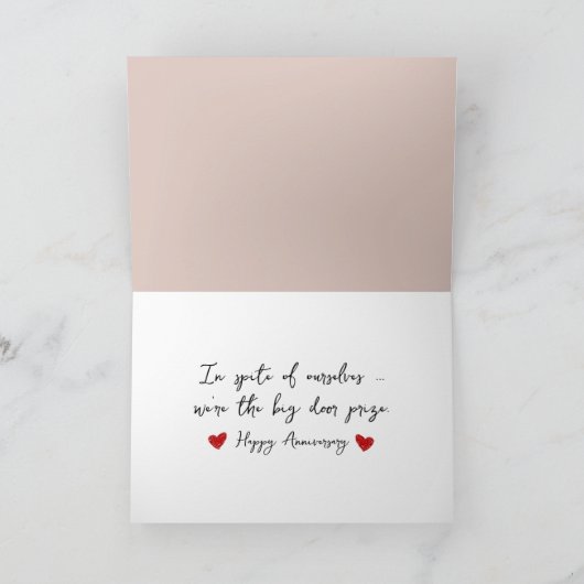 ブタ飼い記念日 カード (内部)