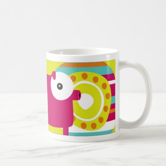 ブタ コーヒーマグカップ (右)