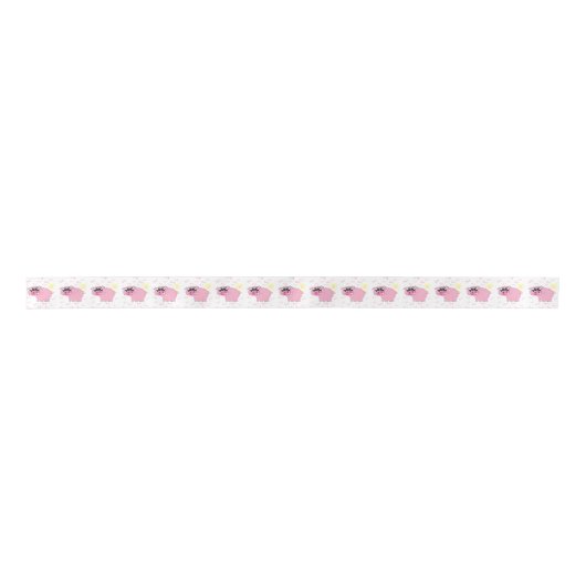 ブタ サテンリボン (正面)