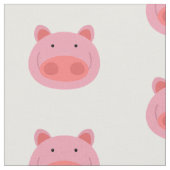 ブタ ファブリック (クローズアップ)