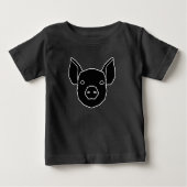 ブタ ベビーTシャツ (正面)