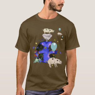 ブタ-ベーコンの脱出 Tシャツ