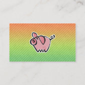 ブタ 名刺 (裏面)