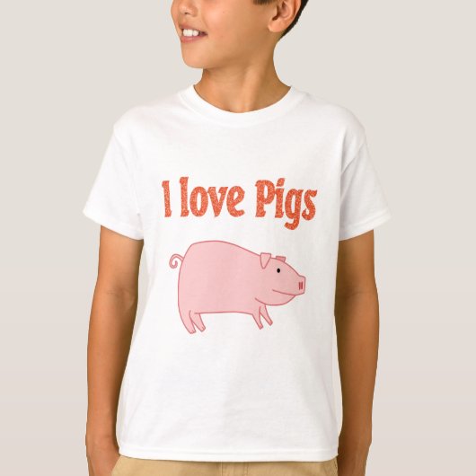 ブタ Tシャツ (正面)