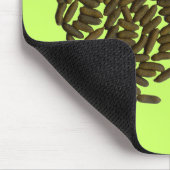 ブタw/Poopieのマウスパッド マウスパッド (コーナー)