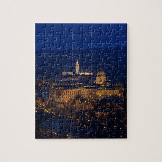 ブダキャッスルハンガリーブダペスト ジグソーパズル (縦)