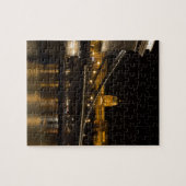 ブダキャッスルハンガリー・ブダペストとのチェーンブリッジ ジグソーパズル (横)