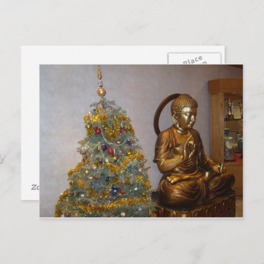 ブダクリスマス シーズンポストカード (正面/裏面)