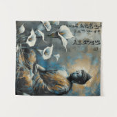 ブダタペストリー#4 タペストリー (正面(横))