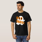 ブダディーファーザー幽霊ハロウィンホワイト Tシャツ (正面フル)