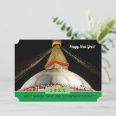 ブダナストゥーパ&新年おめでとう！カード/20XX シーズンカード (スタンド正面)