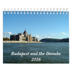 ブダペストおよびドナウ- 2016年 カレンダー