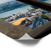 ブダペストおよびハンガリー議会 ポスター (角)