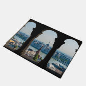 ブダペストとハンガリー国会 ドアマット (アングル)