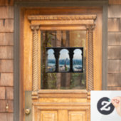 ブダペストとハンガリー議会 ウィンドウサイン (ホームデコレーション)