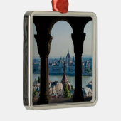 ブダペストとハンガリー議会 メタルオーナメント (右)