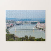 ブダペストのダヌベの街並み – ハンガリー ジグソーパズル (横)