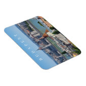 ブダペストのパノラマビュー冷蔵庫用マグネット マグネット (右側)