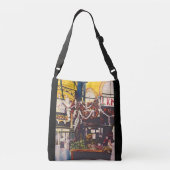 ブダペストのブ最高のルンチ クロスボディバッグ (裏面)