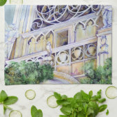 ブダペストの瞬間 キッチンタオル (折り畳み)