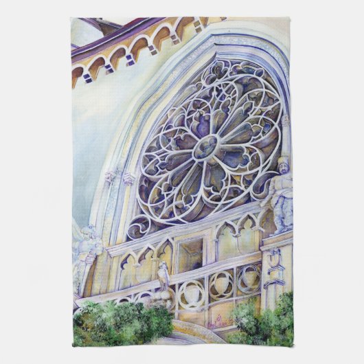 ブダペストの瞬間 キッチンタオル (縦)