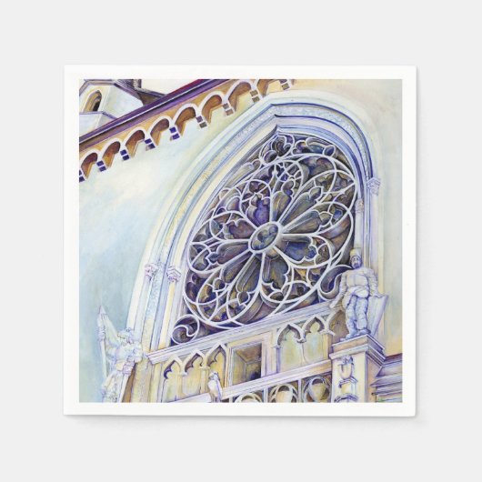 ブダペストの瞬間 スタンダードカクテルナプキン (正面)