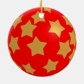 ブダペストの美しいクリスマスオーナメント セラミックオーナメント (裏面)