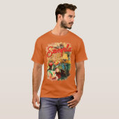 ブダペストの花とともに廃墟パブSzimplaラウンジ r Tシャツ (正面フル)