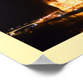 ブダペストの議会建物 ポスター (角)