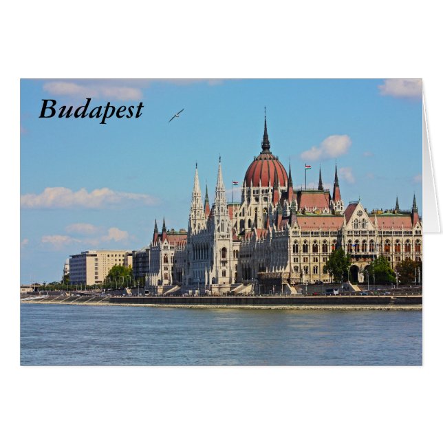 ブダペストの議会、ブダペストの建物 (正面横)