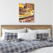 ブダペストの豚 キャンバスプリント (インサイチュ (寝室))