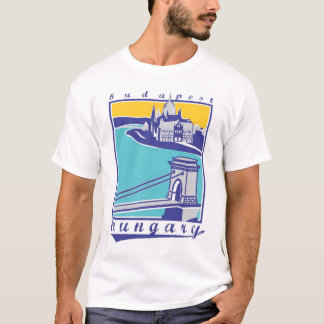 ブダペストの都市風景 Tシャツ